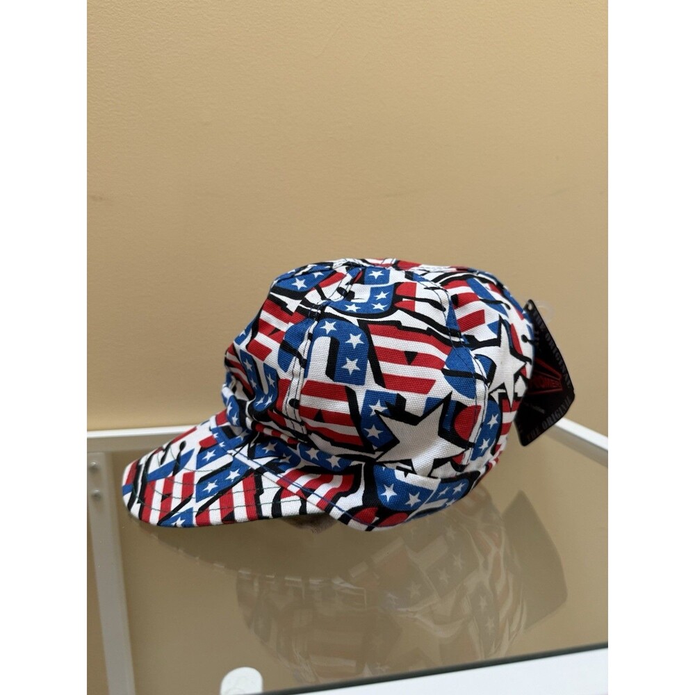 Vintage Kromer Patriotic USA Welding Hat Size 7 1/4 Cap Stars Stripes NWT!